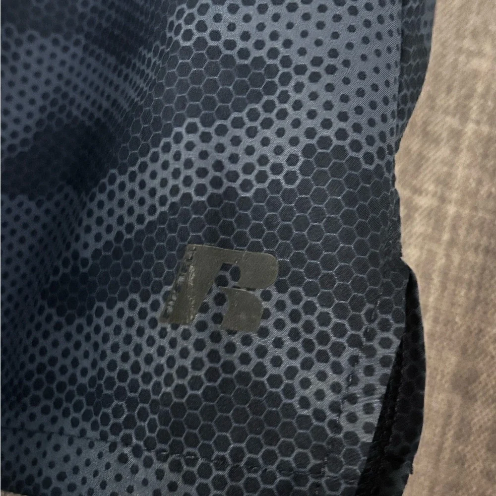 Russell Athletic Men's Blue Patterned‎ Shorts